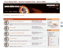 Tablet Screenshot of forooficialsfc.com